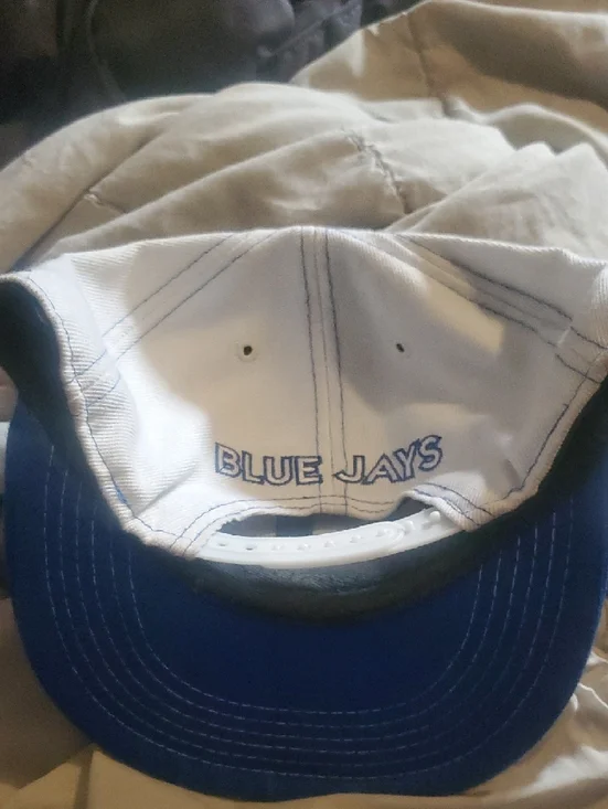 New Era Gray and Blue Toronto Blue Jays Snapback Hat... - Picture 3 of 4